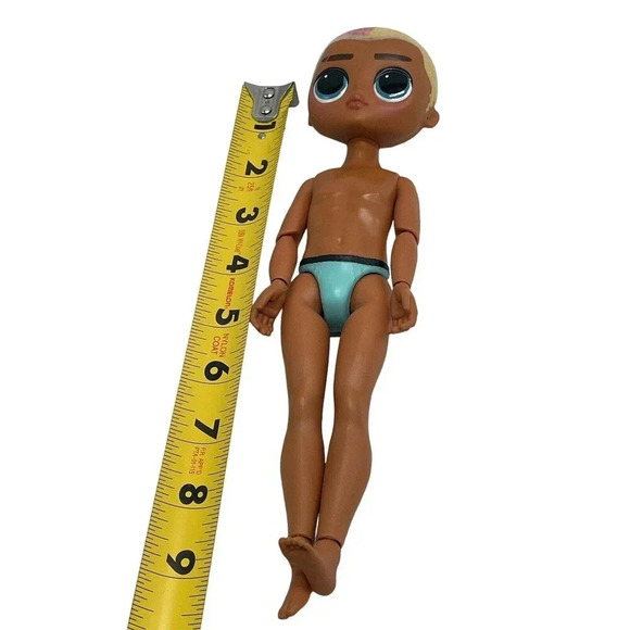 LOL Surprise OMG GUYS COOL LEV Doll Nude Colorful Hair - Picture 13 of 14
